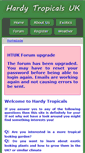 Mobile Screenshot of hardytropicals.co.uk